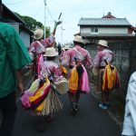 Men in traditional garb at Japanese festival