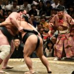 Sumo tournament Japan